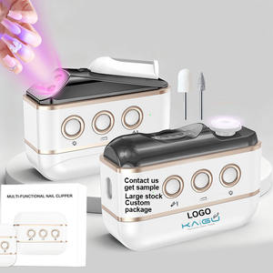 Coupe-ongles électrique multifonction 5 en 1, outil de manucure, lampe UV, rasoir automatique 800 mAh, coupe-ongles - Product Image 1