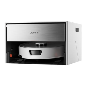 Robot <span class=keywords><strong>aspirateur</strong></span> UWANT Rubik's Cube Full House Installation avec remplissage <span class=keywords><strong>et</strong></span> drainage automatiques de l'<span class=keywords><strong>eau</strong></span>, aspiration puissante de 25000 Pa pour la maison - Product Image 1