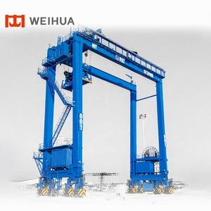 WEIHUA Nuevo Diseño de Grúa Pórtico RTG con Neumáticos de Goma para Elevación de Contenedores - Precio - Product Image 1