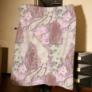 <span class=keywords><strong>Couverture</strong></span> en flanelle douce imprimée style Coquette Pastel, idéale pour chambre, canapé, dortoir, cadeau, décoration intérieure - Vente en gros OEM/ODM - Product Image 4