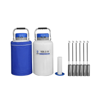 Réservoir de stockage d'azote liquide portable de petite capacité 3 litres Yds-3-50 Dewar 3 litres Prix