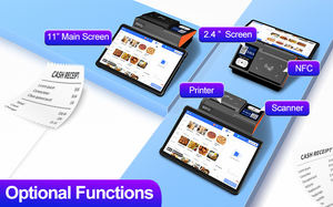 Tablette POS Noryox NB11T 11'' Android 14 8 cœurs <span class=keywords><strong>4</strong></span>+64 Go NFC avec imprimante thermique pour commande et paiement en <span class=keywords><strong>restaurant</strong></span> - Product Image 3