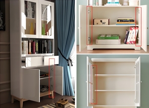 อุปกรณ์ฮาร์ดแวร์เฟอร์นิเจอร์แบบซ่อน <span class=keywords><strong>YOUDO</strong></span> บานพับเหล็กแบบไฮดรอลิกสำหรับตู้ครัว บ้าน หรือสำนักงาน - Product Image 6