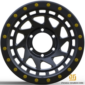 Jantes en alliage d'aluminium forgées sur mesure à rayons multiples, noir mat, 6x139.7 6x143.1, compatibles avec Buick, <span class=keywords><strong>Ferrari</strong></span>, Ranger Rover - Product Image 4