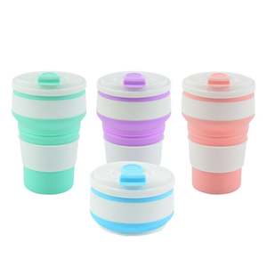 Custom Eco-Friendly Sports Silicone <b>Collapsible</b> <b>Water</b> <b>Bottle</b> - Product Image 1