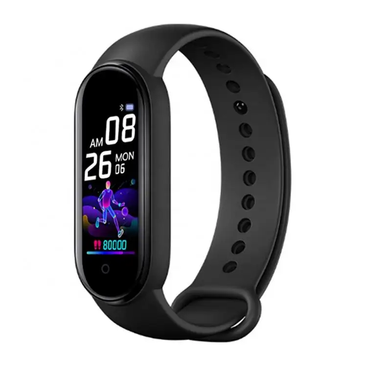 2021 Hot sale Smart Band M5 Bracelet Sports Wristbands Heart Rate Monitor Smart Watch Mi Band 5