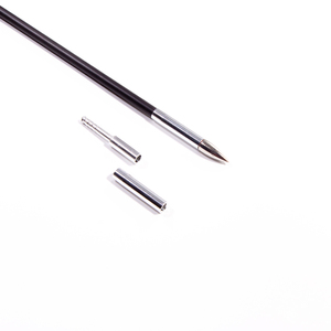 New Archery 4.2mm/5.2mm Adapter <strong>Arrow</strong> <strong>Inserts</strong> for Screw in Points Broadheads Tips Hunting Compound Recurve Traiditional Bow - Product Image 1