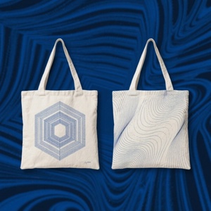 Wholesale Custom Logo COTTON Twill Shopping <b>Bags</b> <b>Folding</b> <b>Bag</b> Custom Colors Factory Price Shoulder Closure US Origin - Product Image 5