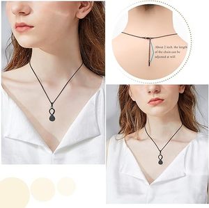 Joyería de Cremación para Mascotas Infinity Love, Collar con Urna para Cenizas de Perro o Gato, Colgante Conmemorativo, Recuerdo, Regalo Funerario - Product Image 6