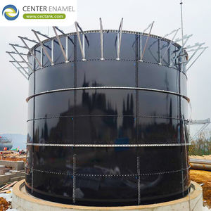 Réservoir de média filtrant pour le traitement de l'eau avec surface intérieure lisse en verre fusionné à l'acier - Product Image 6