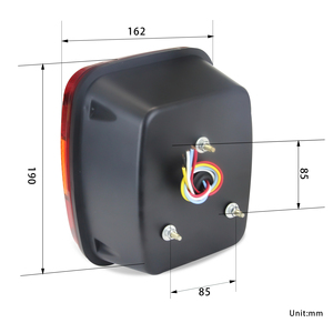 Đèn hậu đa chức năng 12/24V tích hợp đèn phanh, đèn lùi, đèn hậu <span class=keywords><strong>LED</strong></span> cho xe tải Ford Volkswagen - Product Image 5