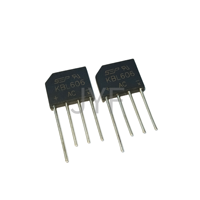 Pont redresseur à diodes KBL KBL406 KBL410 KBL606 KBL608 KBL610 1000V 6A KBL610