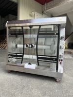 Groothandel Automatische Commerciële Gas Kippenrotisserie Kippenbraadmachine Kebab Grill Machine Kippenoven Te Koop