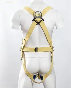 Electrical Work Flame Retardant Fall Arrest Full Body 5 Point Safety Harness For Work At Height