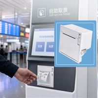 Impresora Térmica Compacta Mini para Montaje en Panel OEM ODM, Módulo de Impresora Integrado de Alta Velocidad para Terminales de Autoservicio