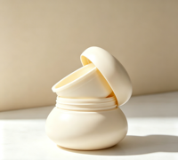Bocaux en plastique scellés sur mesure en usine, 50g, 100g, 230g, pour baume nettoyant, crème pour les pieds, crème de massage et hydratant