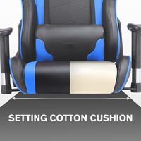 Chaise de jeu vidéo X Rocker pour adultes XL Floor Rocker Chair avec haut-parleurs audio intégrés