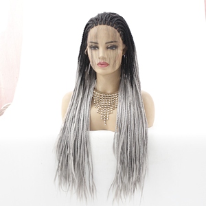 LINDAL peluca rizada trenzada estilos frontales <span class=keywords><strong>cabello</strong></span> <span class=keywords><strong>humano</strong></span>, pelucas <span class=keywords><strong>de</strong></span> <span class=keywords><strong>cabello</strong></span> <span class=keywords><strong>humano</strong></span> trenzado para mujeres negras coleta gorra corta disfraz Halloween - Product Image 5