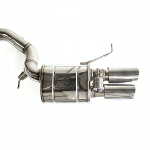 Sistema di scarico a schiena con gatto in acciaio inossidabile per BMW 650/650i F06 F12 F13 Alpina B6 <span class=keywords><strong>N63</strong></span> 4.0T 2011-2017 SS304 marmitta di scarico posteriore con gatto - Product Image 6
