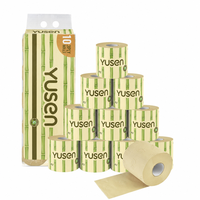 Papier toilette écologique 100% bambou, doux, 3 plis, certifié FSC et durable
