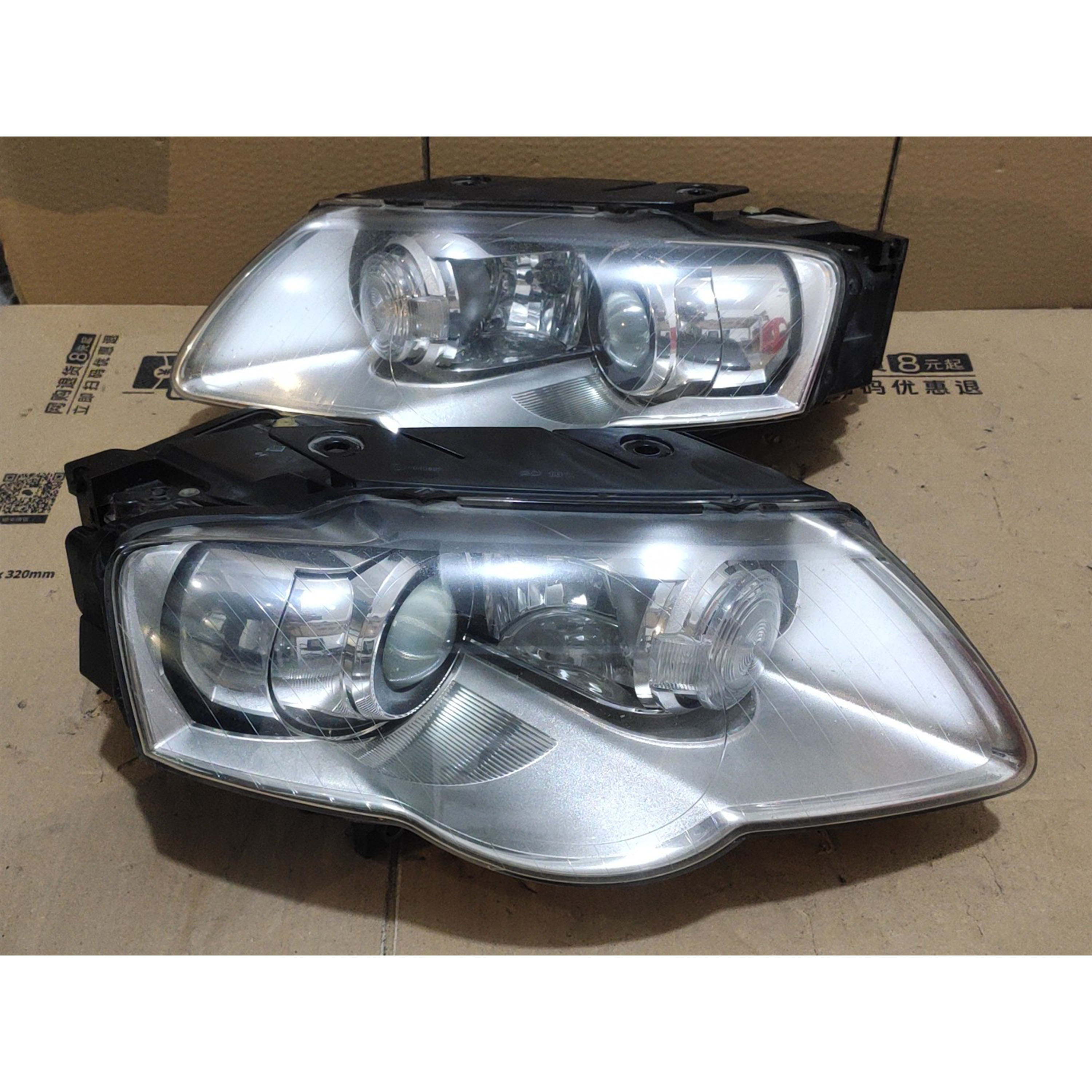 VW Passat B6 2008 CC Headlight Front LAMP RIGHT Side RH Xenon H 並行輸入品 Volkswagen Passat CC B6 Xenon Headlight Right Side Original OEM NEW  3C8941754C