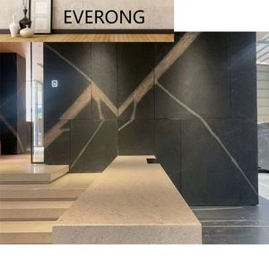 Barato EV Thunderbolt Losa de granito Piedra natural <span class=keywords><strong>Precio</strong></span> de <span class=keywords><strong>bloque</strong></span> crudo Losa de granito de mármol de pared negra para pared interior y exterior - Product Image 1