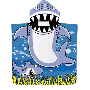 <span class=keywords><strong>Toalla</strong></span> de baño con dibujos animados para bebé, <span class=keywords><strong>toalla</strong></span> de <span class=keywords><strong>playa</strong></span> con capucha de microfibra de algodón, <span class=keywords><strong>capa</strong></span> para recién nacidos, Poncho suave, paño de baño para niños - Product Image 6