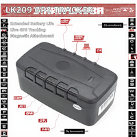 Traceur GPS sans fil magnétique 4G portable, batterie longue durée 20000mAh, dispositif antivol pour véhicule avec visualisation du localisateur PC, modèle Gf07