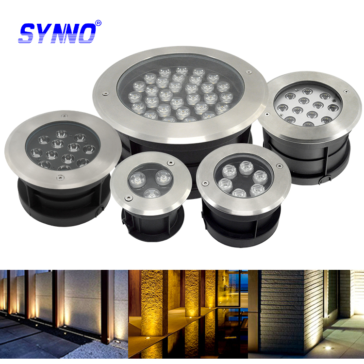 Outdoor Waterproof Inground Burried Pavement Marker Recessed Deck Light Driveway Floor IGound Lamp LED Underground Light