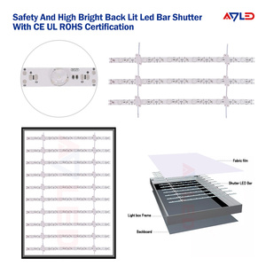 Barra de Luz LED Rectangular ADLED de 12W y 1000 Lúmenes con Control de Atenuación, 24V SMD 3030/2835, 12PCS/M, Certificación CE RoHS - Product Image 5