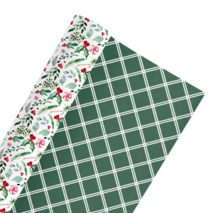 New Design Spring Floral Printed 80gsm Coated <b>Paper</b> Wrapping <b>Paper</b> 76CM <b>Paper</b> <b>Roll</b> for Daily Gift & Flower Wrapping - Product Image 4