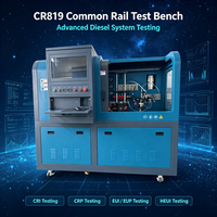 Máquina de Prueba de Inyección de Combustible Diésel CR819 Todo en Uno, Banco de Pruebas para Sistemas Common Rail, Compatible con CRI, CRP, EUI, EUP, HEUI