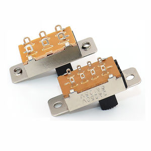 Interruptor deslizante SS-23F29 de 8 pines y tres posiciones, interruptor deslizante SS-23F19 de 6 pines y dos posiciones, salida de fábrica - Product Image 1