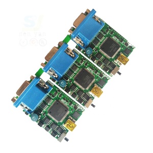 Tùy chỉnh fr4 một mặt nhiều lớp bảng mạch điện tử màu xanh lá cây Mặt Nạ Hàn PCB Hội Đồng Quản trị lắp ráp - Product Image 4