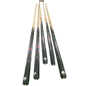 Queue de billard Middle Eight 145 en 1 pièce, bois blanc durable, pour snooker et billard - Product Image 5