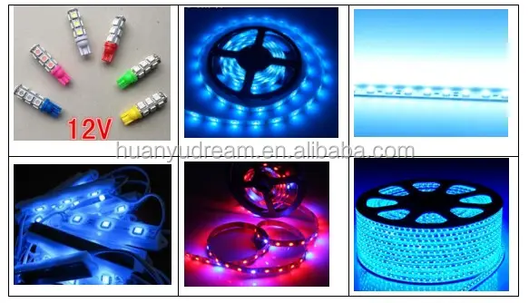 5054RGBW smd led 칩 PLCC8 고출력 RGB LED 칩 2W 4W 3 년 보증