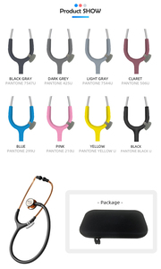 Deluxe Best Quality Double Head Stethoscope Synthetic <strong>Silicone</strong> Flexible <strong>Rubber</strong> <strong>Hose</strong> <strong>Durable</strong> Metal Plastic for Machinery Use - Product Image 5