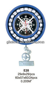 Giá Rẻ Tùy Chỉnh Bán Buôn Bánh Răng Vintage Con Lắc Đồng Hồ Treo Tường - Product Image 3