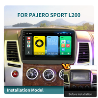 Autoradio Android KLYDE 9 pouces IPS pour Mitsubishi Triton L200 avec GPS, CarPlay, DSP, OBD2, Android Auto, années 2007-2016