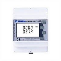 Compteur d'énergie triphasé SDM630MCT avec WiFi, montage sur rail DIN, communication RS485