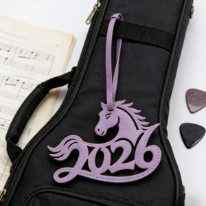 Breloque de sac en cuir PU Anné<span class=keywords><strong>e</strong></span> du Cheval 2026, pendentif créatif Cheval du Zodiaque pour sac à main, thème Nouvel An - Product Image 4