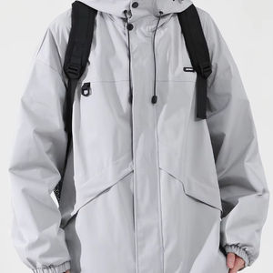 Veste Softshell Homme Respirante Imperméable de Haute Qualité Vente en Gros Fermeture Éclair Résistante à l'Usure Coupe-Vent Extérieur - Product Image 1