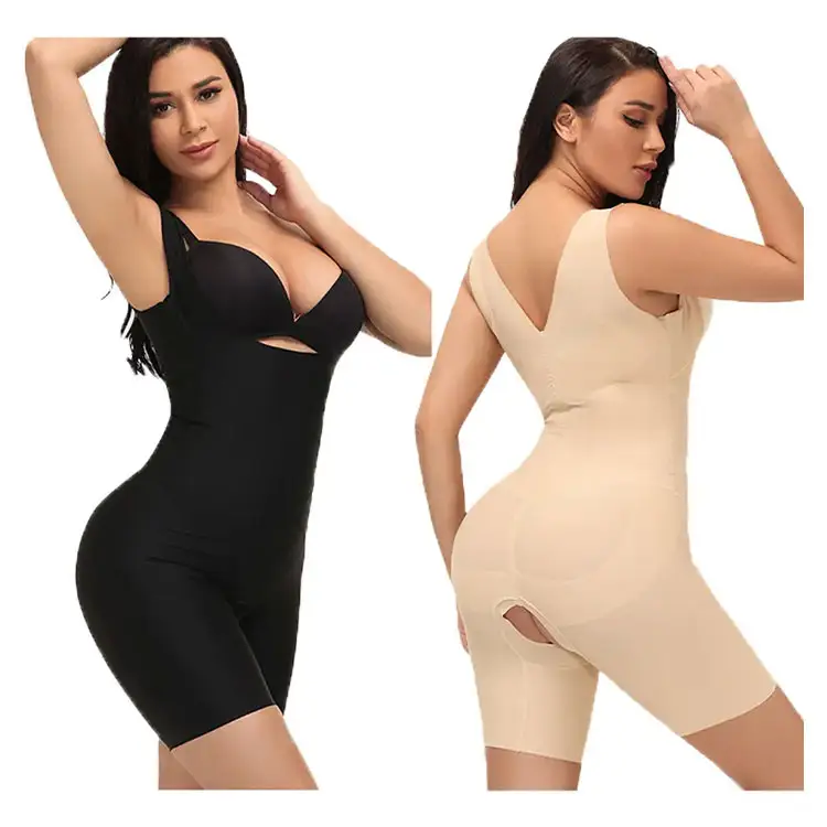 Compression Girdle Tummy Shapewear Tank Tops For Women Tummy Control Full Bust Body Shaper Bodysuit