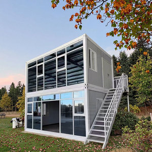 Case Prefabbricate Moderne Stile Container Smontabili, Edifici per Uffici, Vendita Diretta dalla Fabbrica a Prezzi Bassi per Cantieri Edili - Product Image 3