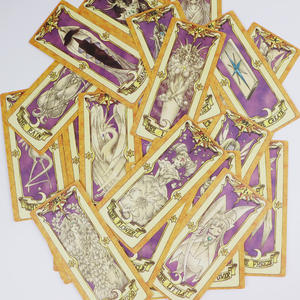 定制塔罗牌印刷，带有古董金箔和压花细节，环保复古神秘美学 - Product Image 6