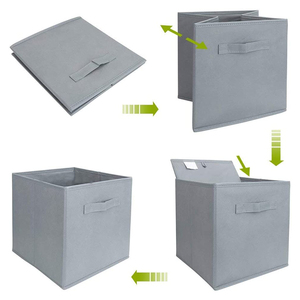 Organizador de Armario Plegable, Caja de Almacenamiento de Tela No Tejida para Ropa, Estante para Organización de Dormitorio - Product Image 2