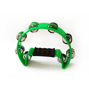 Wholesale Orff <b>Musical</b> <b>Instrument</b> Colorful Plastic Double Row Hand Shake Bell Toy <b>Musical</b> <b>Instrument</b> Tambourine Toy for Kids - Product Image 5