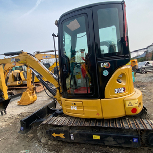 Caterpillar 303 Used Excavator 3Ton <b>Small</b>-sized Hydraulic Crawler Digger Original Japan Good Condition Low Hours Cheap 2024 - Product Image 1