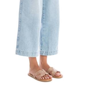 Xti Women's <b>Flat</b> <b>Sandals</b> 142811 Black Slip-On Style - Product Image 5