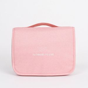 Large Capacity Travel <b>Toiletry</b> Bag with Hanging Hook Waterproof Travel Cosmetic Bag Bathroom <b>Storage</b> Bag for Brushes Set - Product Image 1